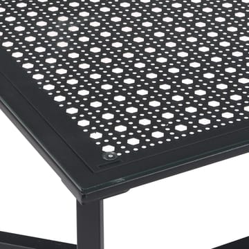 Fenara Soffbord 100 cm - Transparent och mattsvart - Möbler - Vardagsrum - Soffbord & vardagsrumsbord - Soffbord