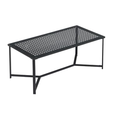 Fenara Soffbord 100 cm - Transparent och mattsvart - Möbler - Vardagsrum - Soffbord & vardagsrumsbord - Soffbord