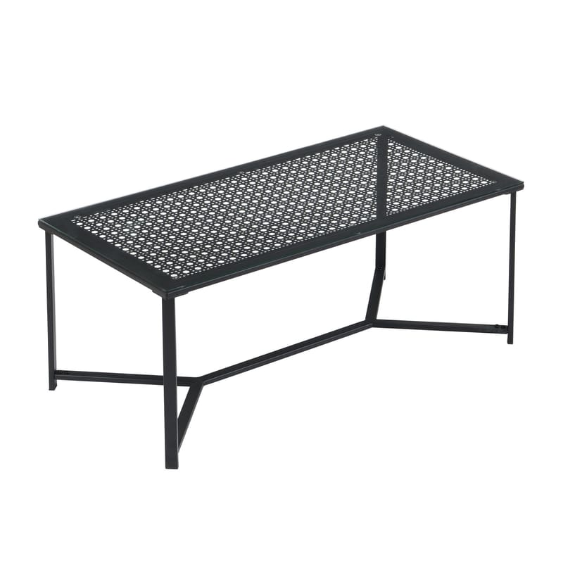 Fenara Soffbord 100 cm - Transparent och mattsvart - Möbler - Vardagsrum - Soffbord & vardagsrumsbord - Soffbord