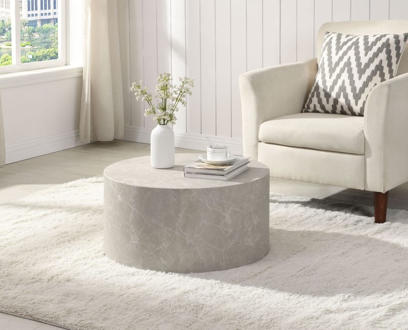 Fenova Soffbord 60 cm - Sandgrå - Möbler - Vardagsrum - Soffbord & vardagsrumsbord - Soffbord