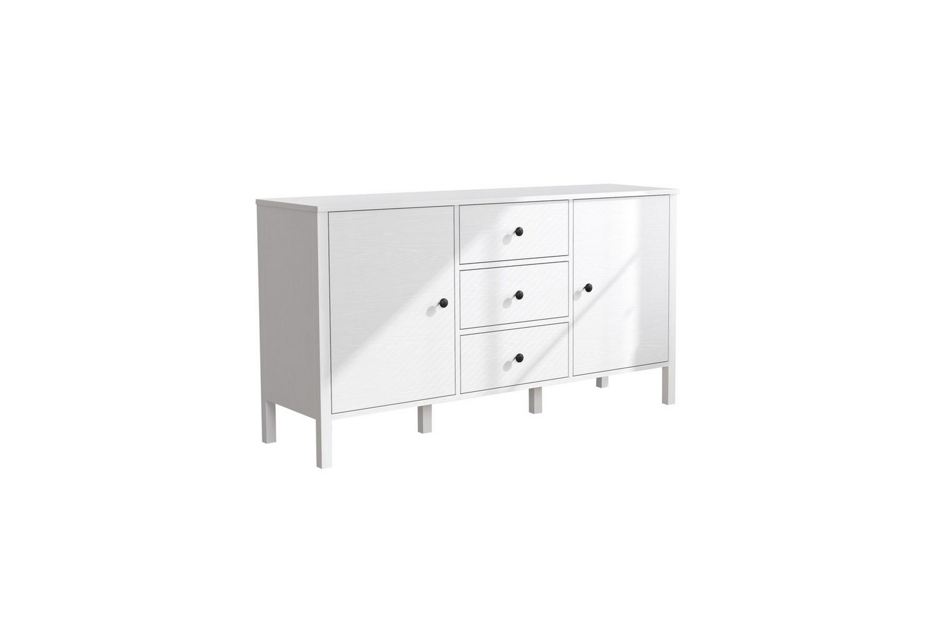 fenric konsollbord 150 cm - natur/vit