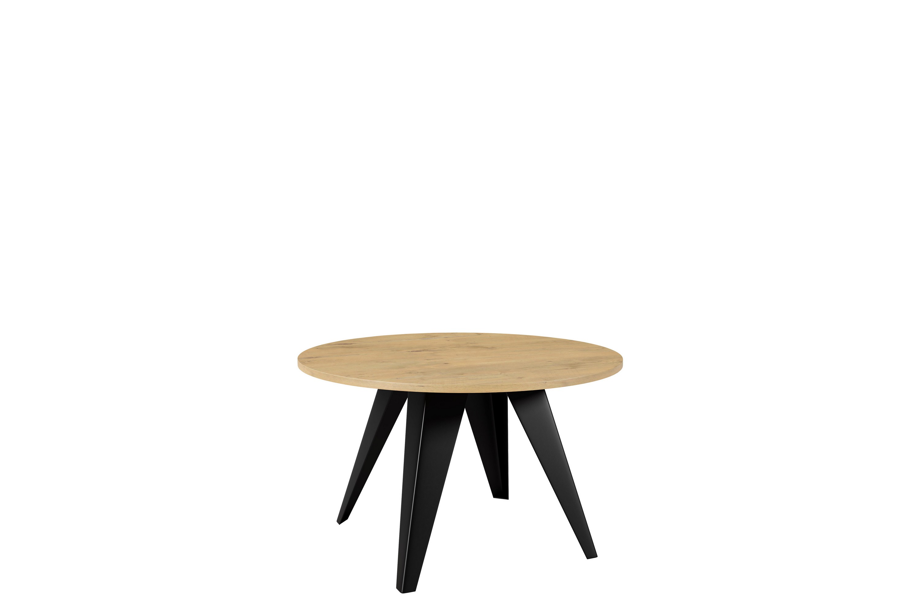 festus soffbord 75 cm - svart/beige