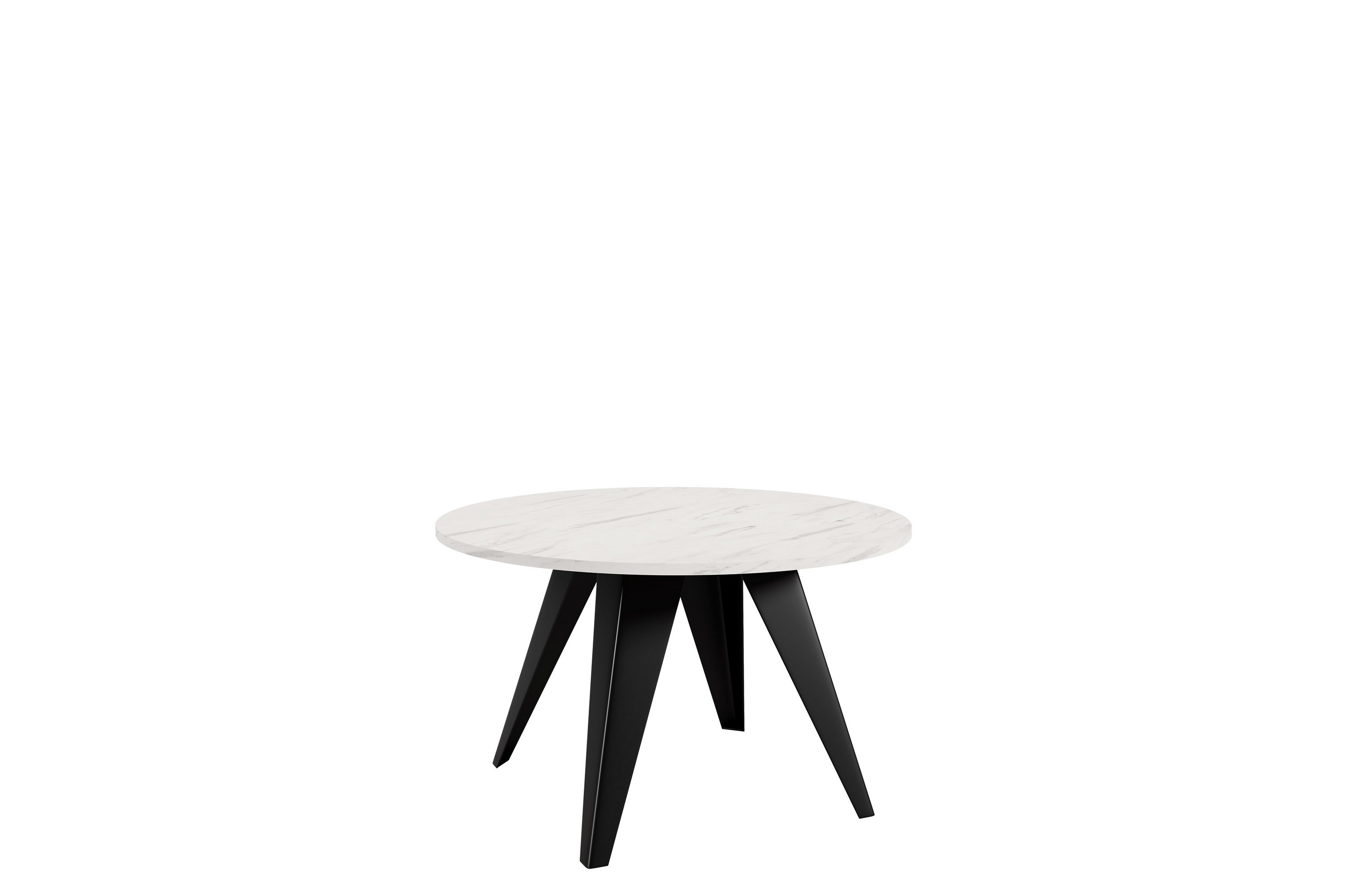 festus soffbord 75 cm - svart/grå