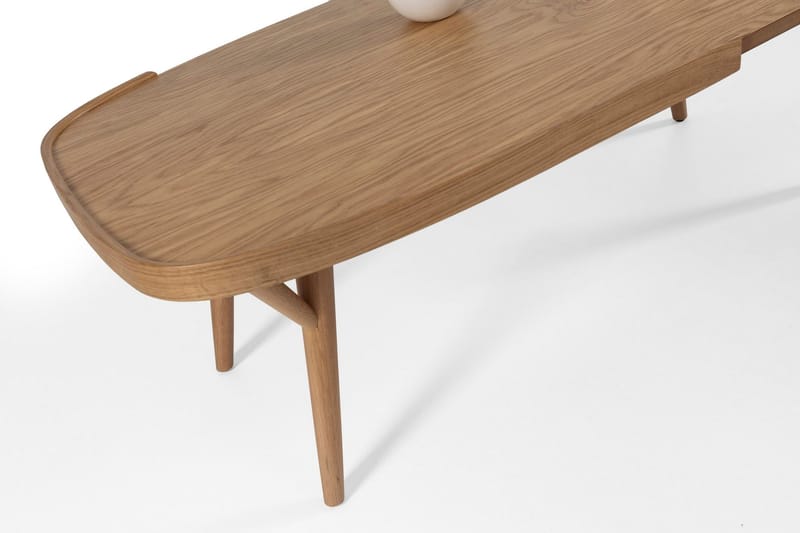 Fikret Soffbord 121x44x61 cm - Ek - Möbler - Vardagsrum - Soffbord & vardagsrumsbord - Soffbord
