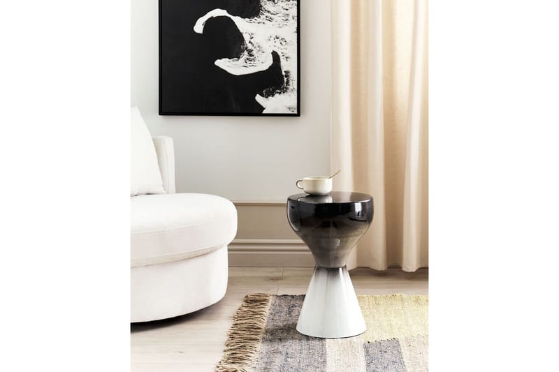 Filia Sidobord 30 cm - Svart/Vit - Möbler - Vardagsrum - Soffbord & vardagsrumsbord - Brickbord