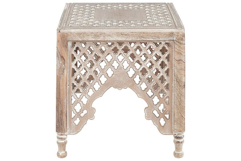 Filiberto Sidobord 40 cm - Ljust trä - Möbler - Vardagsrum - Soffbord & vardagsrumsbord - Brickbord