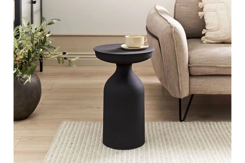 Filippo Sidobord 33 cm - Svart - Möbler - Vardagsrum - Soffbord & vardagsrumsbord - Brickbord