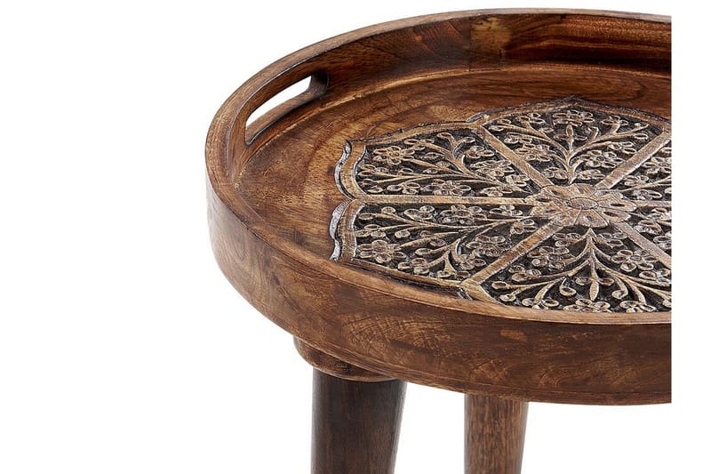 Finbar Satsbord 40 cm - Mörkt trä - Möbler - Vardagsrum - Soffbord & vardagsrumsbord - Satsbord