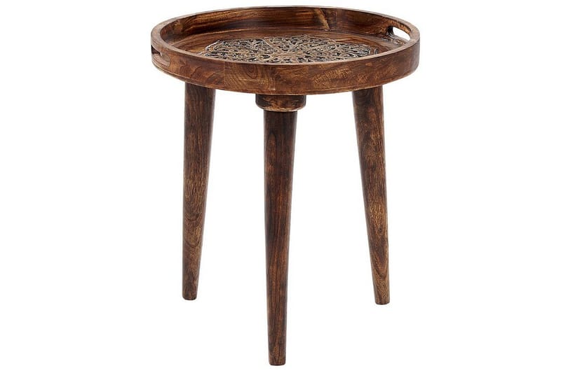 Finbar Satsbord 40 cm - Mörkt trä - Möbler - Vardagsrum - Soffbord & vardagsrumsbord - Satsbord