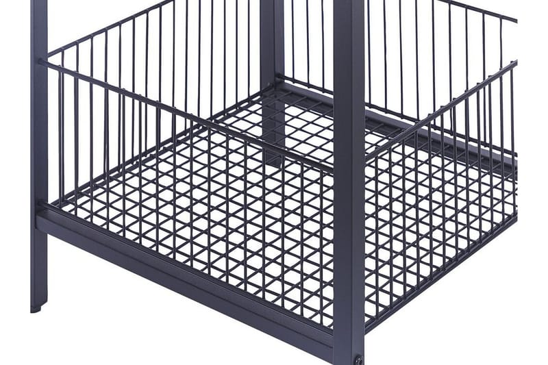 Fintan Sidobord 40 cm - Svart/Mörkt trä - Möbler - Vardagsrum - Soffbord & vardagsrumsbord - Brickbord