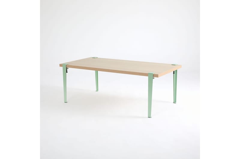 FONISSA Soffbord 120x60 cm Brun/Blå - Möbler - Vardagsrum - Soffbord & vardagsrumsbord - Soffbord