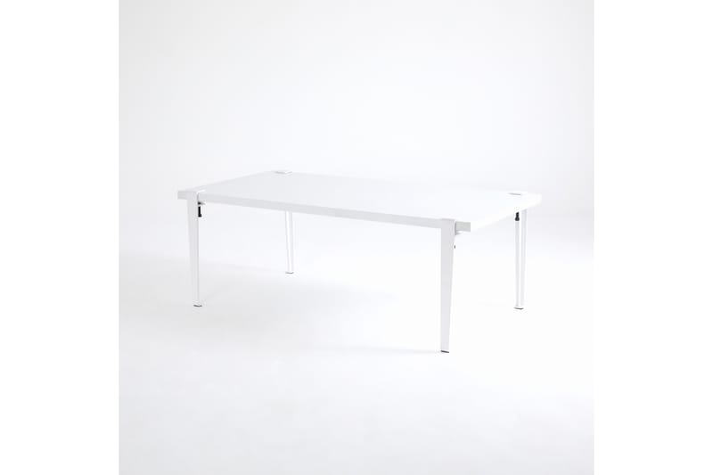 FONISSA Soffbord 120x60 cm Vit - Möbler - Vardagsrum - Soffbord & vardagsrumsbord - Soffbord