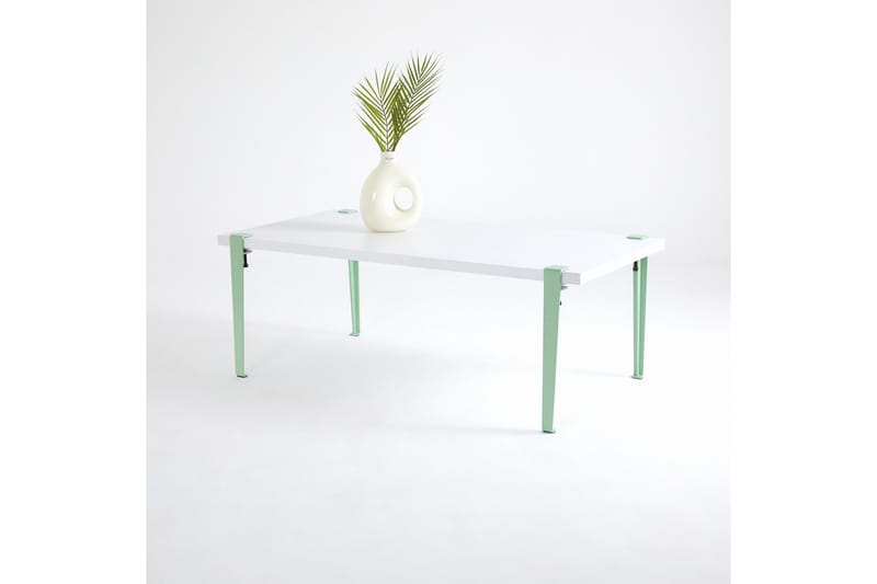 FONISSA Soffbord 120x60 cm Vit/Blå/Grön - Möbler - Vardagsrum - Soffbord & vardagsrumsbord - Soffbord