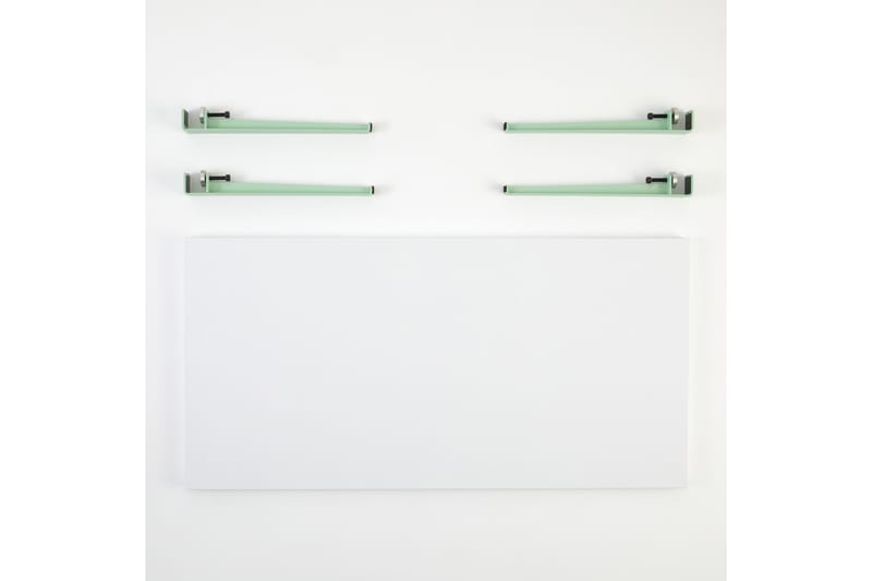 FONISSA Soffbord 120x60 cm Vit/Blå/Grön - Möbler - Vardagsrum - Soffbord & vardagsrumsbord - Soffbord
