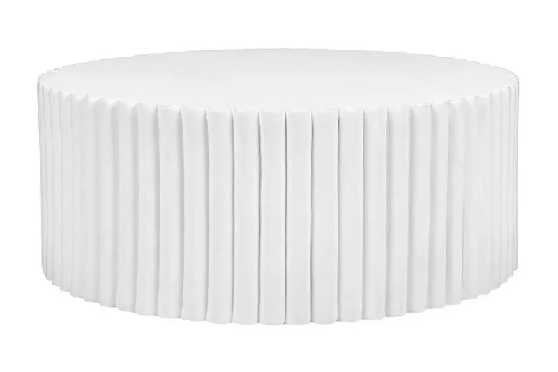 Fox Creek Soffbord 117 cm Rund, Vit