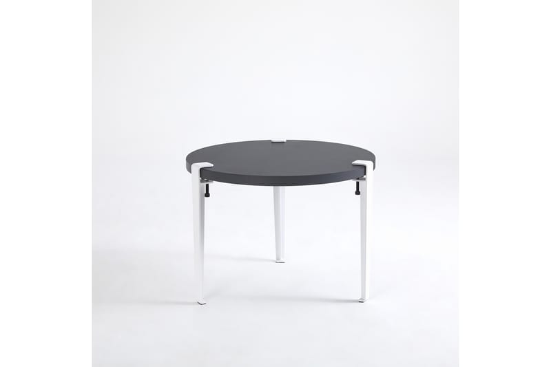 FREGOIA Soffbord 60 cm Svart/Vit - Möbler - Vardagsrum - Soffbord & vardagsrumsbord - Soffbord