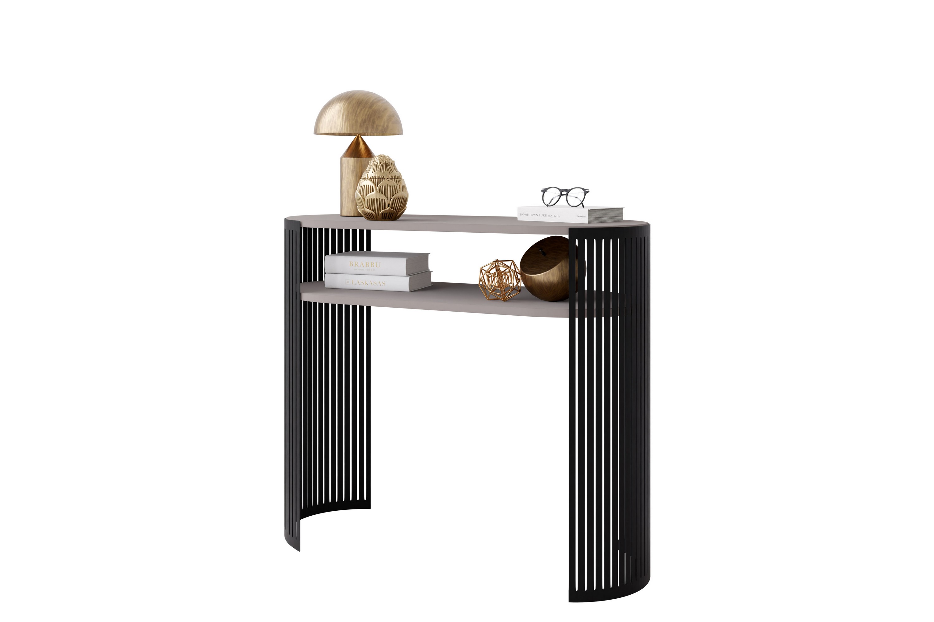 friend konsollbord 100 cm - svart/beige