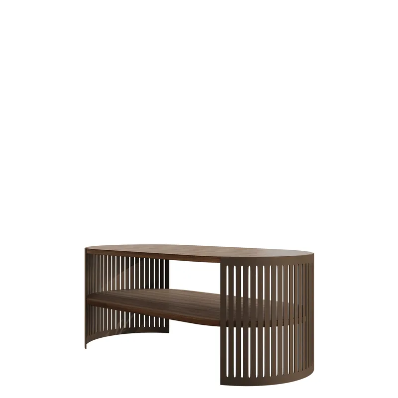 Friend Soffbord 100 cm Oval, Brun