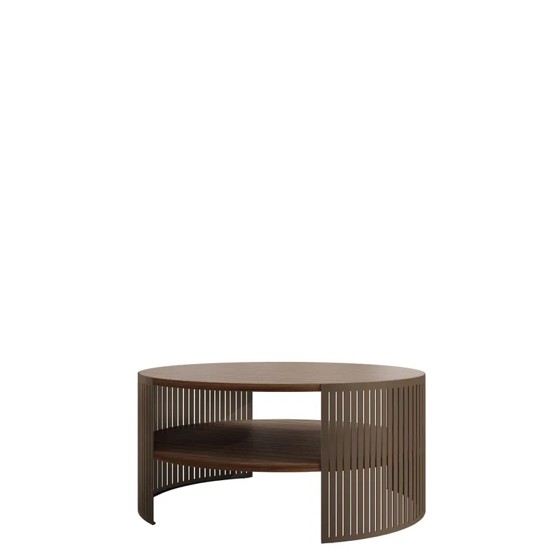 Friend Soffbord 75 cm Rund, Brun