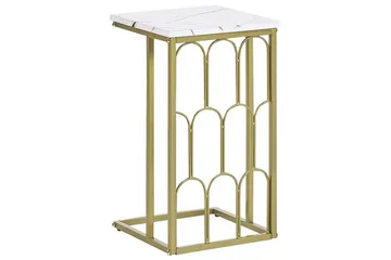 Fuller Soffbord 30 cm - Vit/Guld - Möbler - Vardagsrum - Soffbord & vardagsrumsbord - Soffbord