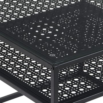 Galaro Soffbord 60 cm - Transparent och mattsvart - Möbler - Vardagsrum - Soffbord & vardagsrumsbord - Soffbord