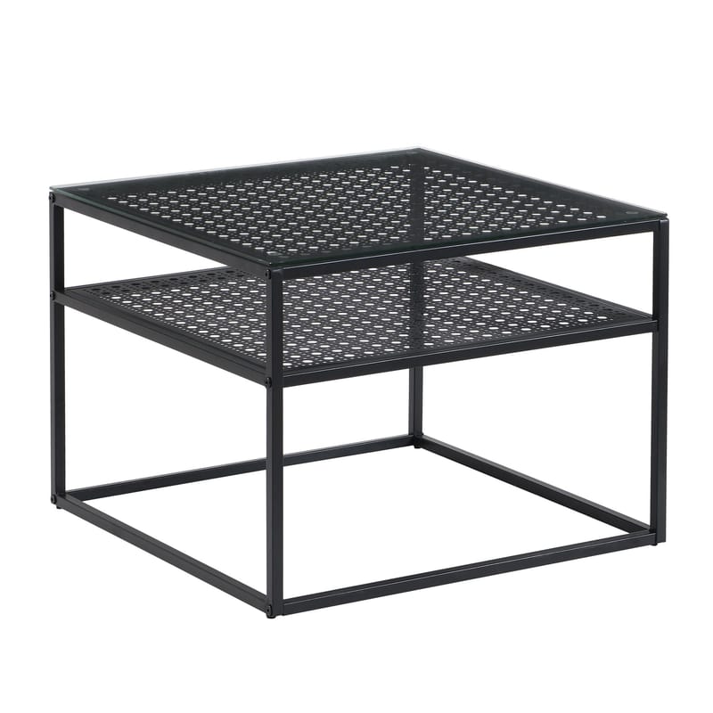 Galaro Soffbord 60 cm - Transparent och mattsvart - Möbler - Vardagsrum - Soffbord & vardagsrumsbord - Soffbord