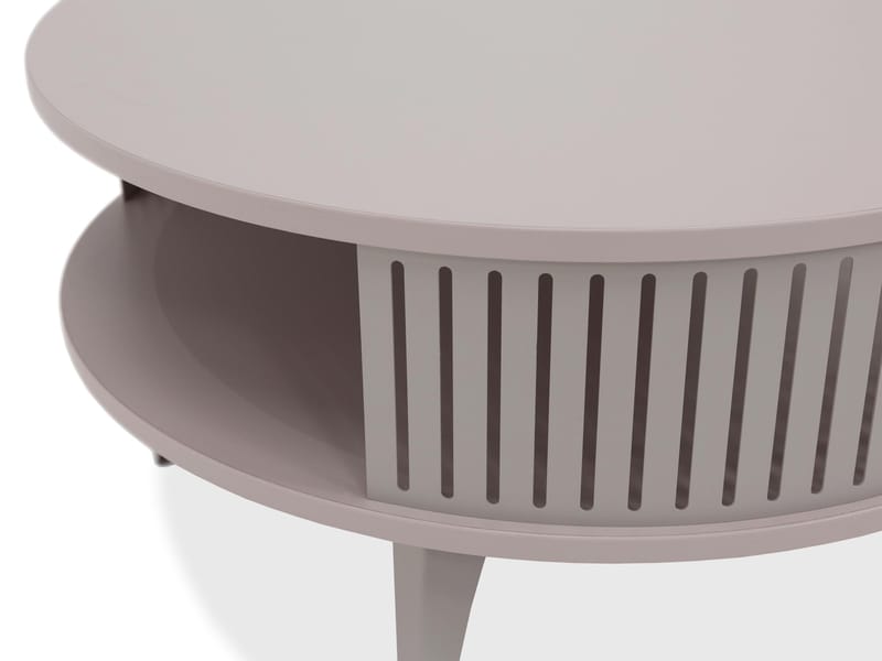 Galia Soffbord 75 cm Rund - Beige|grå - Möbler - Vardagsrum - Soffbord & vardagsrumsbord - Soffbord