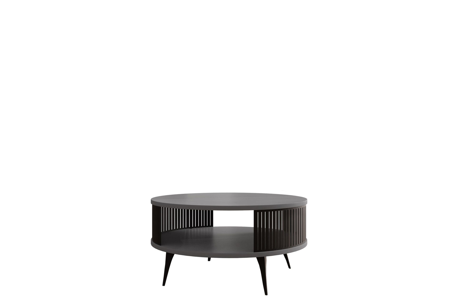 Galia Soffbord 75 cm - Svart/Ljusgr&aring;