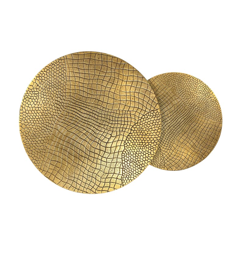 Galova Soffbord 60 cm Set om 2 - Silver och svart - Möbler - Vardagsrum - Soffbord & vardagsrumsbord - Soffbord
