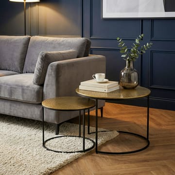 Galova Soffbord 60 cm Set om 2 - Silver och svart - Möbler - Vardagsrum - Soffbord & vardagsrumsbord - Soffbord
