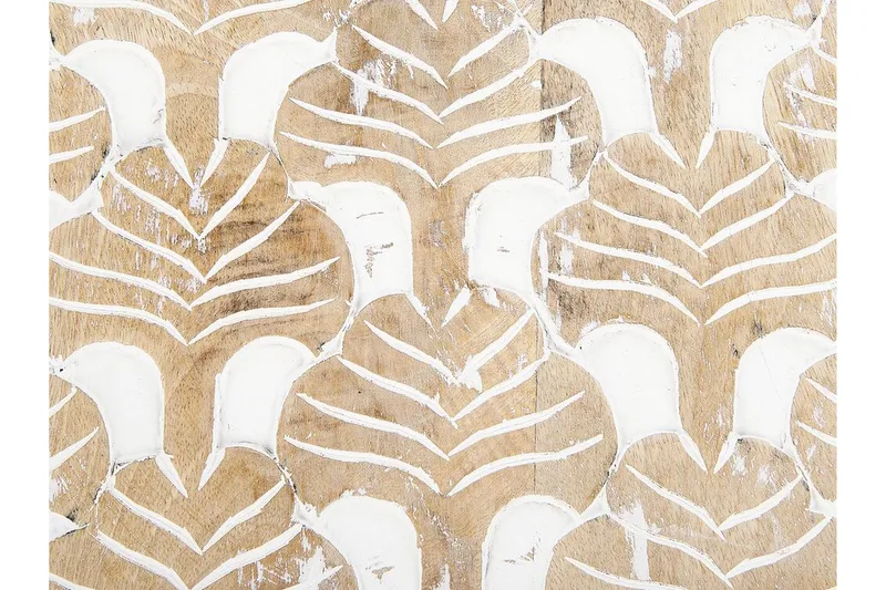 Gazelle Satsbord 46 cm - Ljust trä/Vit - Möbler - Vardagsrum - Soffbord & vardagsrumsbord - Satsbord