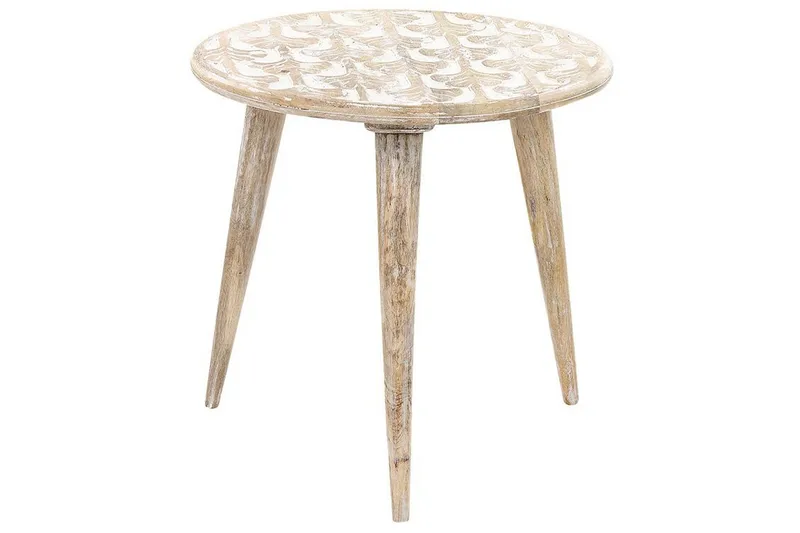 Gazelle Satsbord 46 cm - Ljust trä/Vit - Möbler - Vardagsrum - Soffbord & vardagsrumsbord - Satsbord