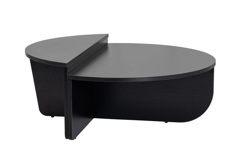 Georgette Soffbord 90 cm - Natur/Svart - Möbler - Vardagsrum - Soffbord & vardagsrumsbord - Soffbord