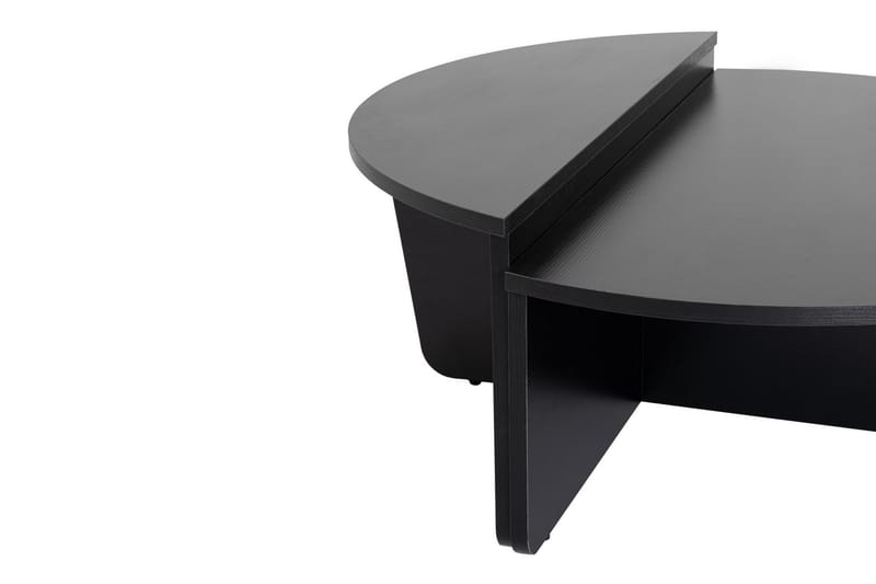 Georgette Soffbord 90 cm - Natur/Svart - Möbler - Vardagsrum - Soffbord & vardagsrumsbord - Soffbord