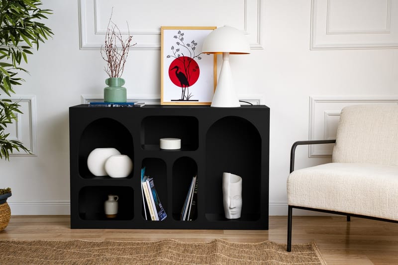 Giana Konsollbord 120 cm - Svart - Möbler - Vardagsrum - Soffbord & vardagsrumsbord - Avlastningsbord & konsolbord