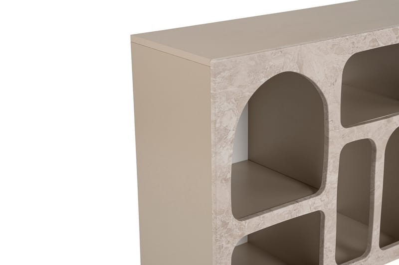 Giana Konsollbord 120 cm - Travertine/Sandsten - Möbler - Vardagsrum - Soffbord & vardagsrumsbord - Avlastningsbord & konsolbord
