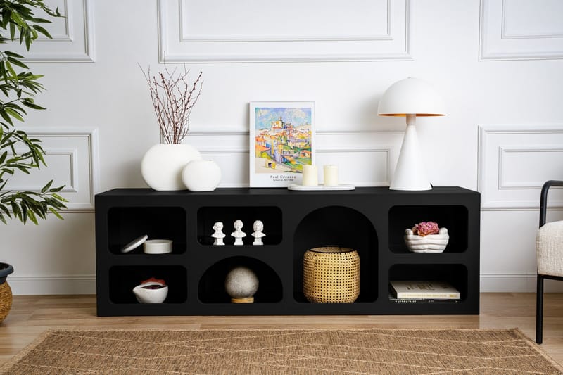 Giana Konsollbord 160 cm - Svart - Möbler - Vardagsrum - Soffbord & vardagsrumsbord - Avlastningsbord & konsolbord