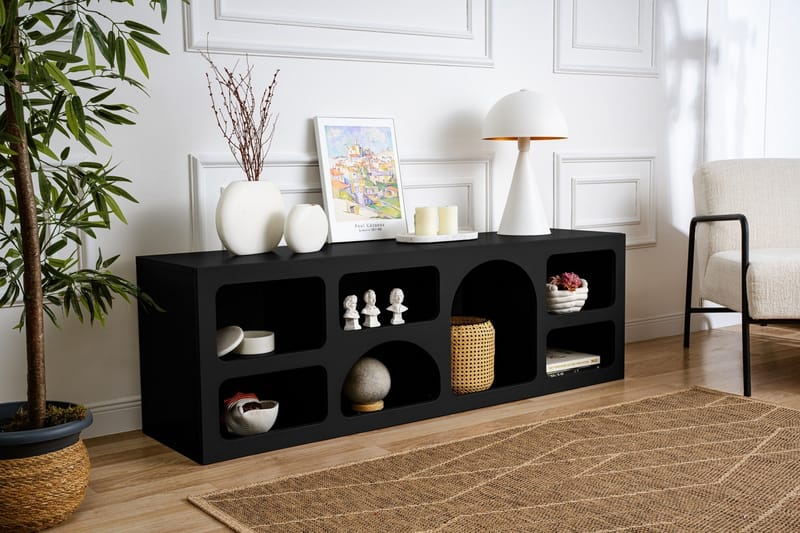 Giana Konsollbord 160 cm - Svart - Möbler - Vardagsrum - Soffbord & vardagsrumsbord - Avlastningsbord & konsolbord