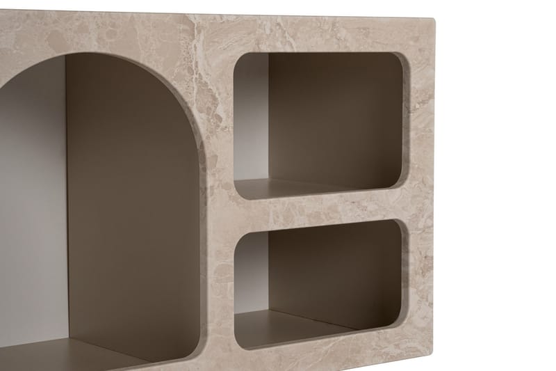 Giana Konsollbord 160 cm - Travertine/Sandsten - Möbler - Vardagsrum - Soffbord & vardagsrumsbord - Avlastningsbord & konsolbord