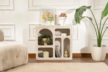 Giana Konsollbord 80 cm - Travertine/Sandsten - Förvaring - Förvaringsmöbler - Skänkar & sideboards