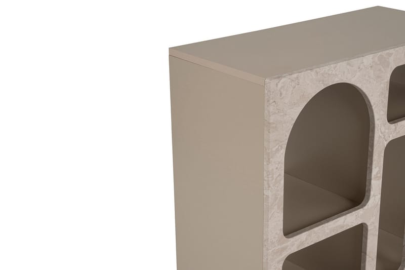 Giana Konsollbord 80 cm - Travertine/Sandsten - Möbler - Vardagsrum - Soffbord & vardagsrumsbord - Avlastningsbord & konsolbord