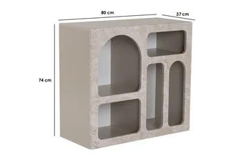Giana Konsollbord 80 cm - Travertine/Sandsten - Förvaring - Förvaringsmöbler - Skänkar & sideboards