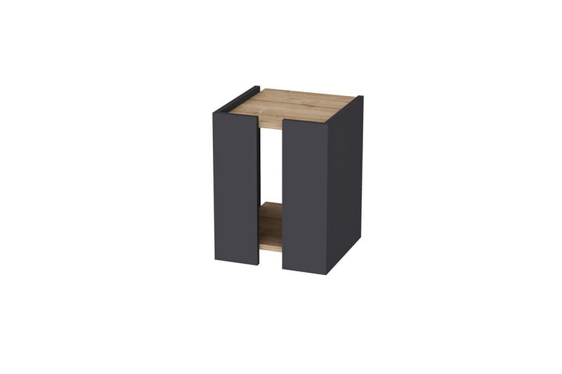 Giancarlo Sidobord 38,6 cm - Blå/Antracit - Möbler - Vardagsrum - Soffbord & vardagsrumsbord - Brickbord