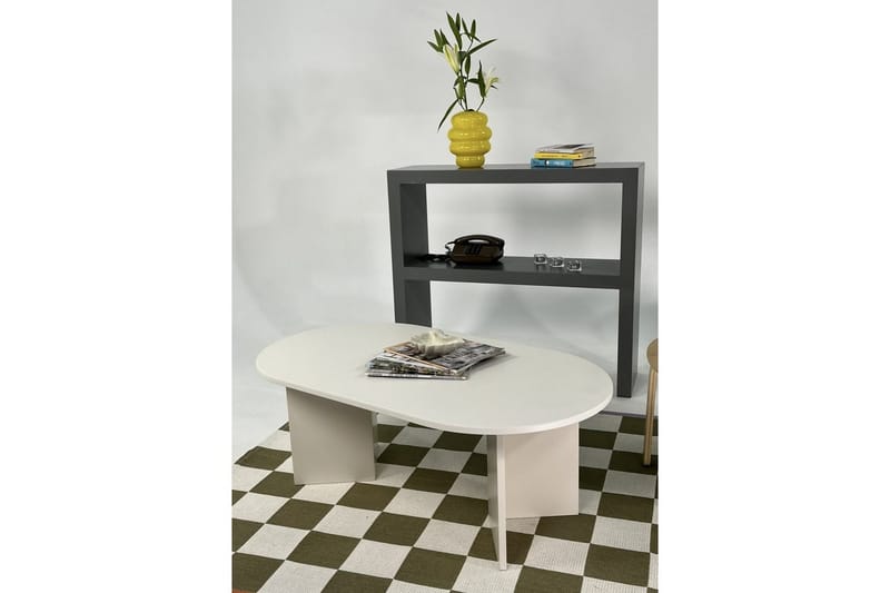 Glenure Soffbord 110 cm - Beige - Möbler - Vardagsrum - Soffbord & vardagsrumsbord - Soffbord