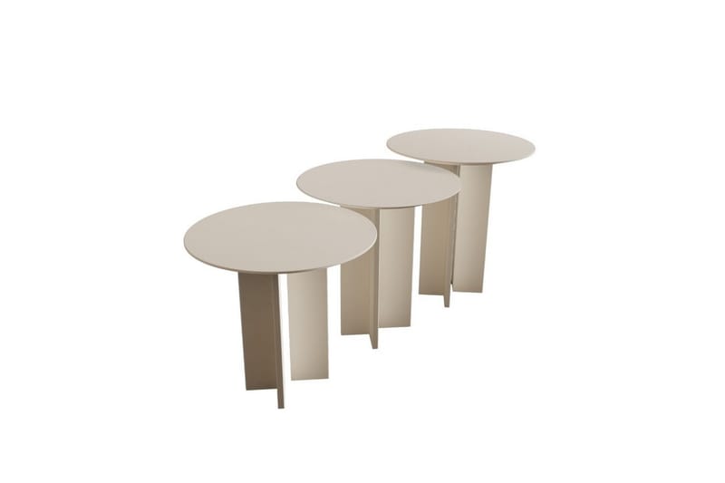 Glenure Soffbord 40 cm - Beige - Möbler - Vardagsrum - Soffbord & vardagsrumsbord - Soffbord