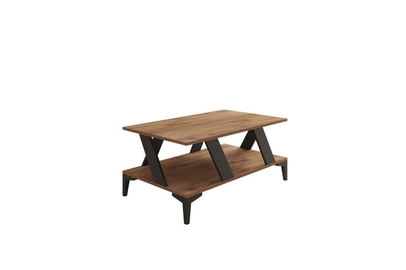 Gralen Soffbord 100 cm - Antracit/Natur - Möbler - Vardagsrum - Soffbord & vardagsrumsbord - Soffbord