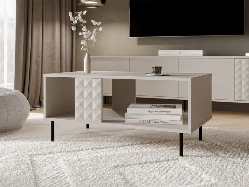 Granica Soffbord 92 cm - beige - Möbler - Vardagsrum - Soffbord & vardagsrumsbord - Soffbord