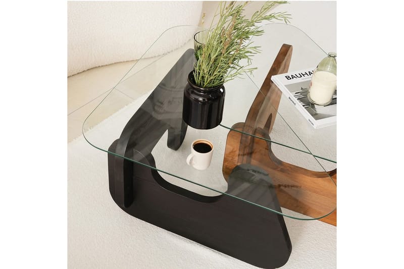 Grayce Satsbord 94 cm - Svart - Möbler - Vardagsrum - Soffbord & vardagsrumsbord - Satsbord