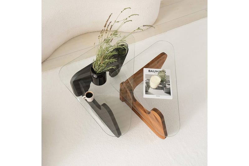 Grayce Satsbord 94 cm - Svart - Möbler - Vardagsrum - Soffbord & vardagsrumsbord - Satsbord