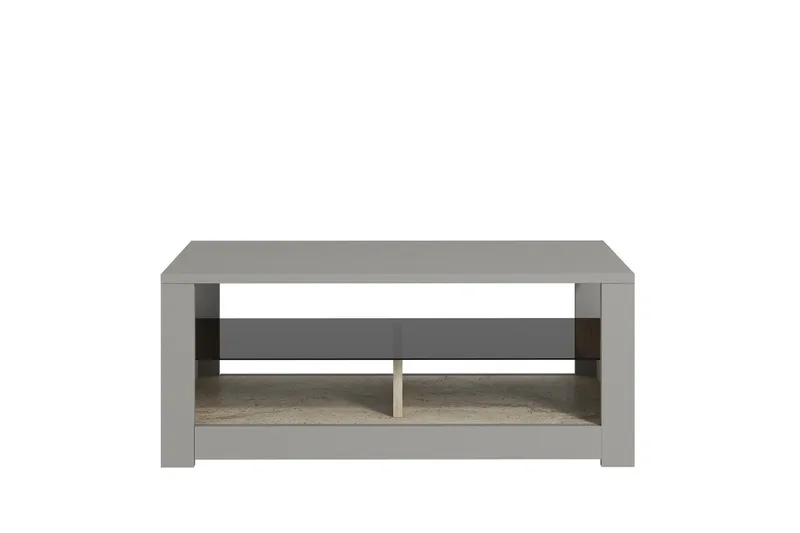 Griselda Soffbord 90 cm - Grå/Travertin - Möbler - Vardagsrum - Soffbord & vardagsrumsbord - Soffbord